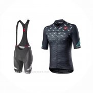 2021 Ropa Ciclismo Castelli Profundo Azul Mangas Corta y Culotte Corto (5)